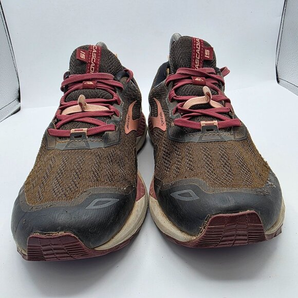 Brooks Cascadia 15 Womens Size 9 Wide Black Shoes Hiking Camping Trails Outdoors - Picture 12 of 15